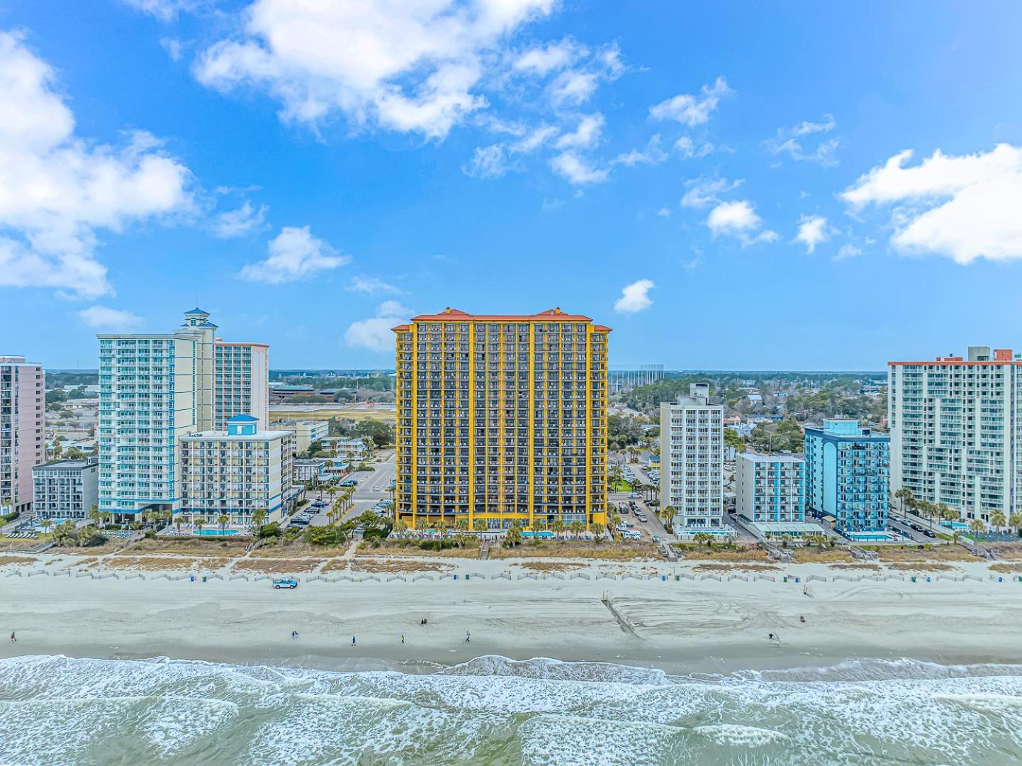 Stunning Double Balcony- Oceanfront 2 Bedroom, 2 Bath- Anderson Ocean Club 905 Миртл-Бич Экстерьер фото