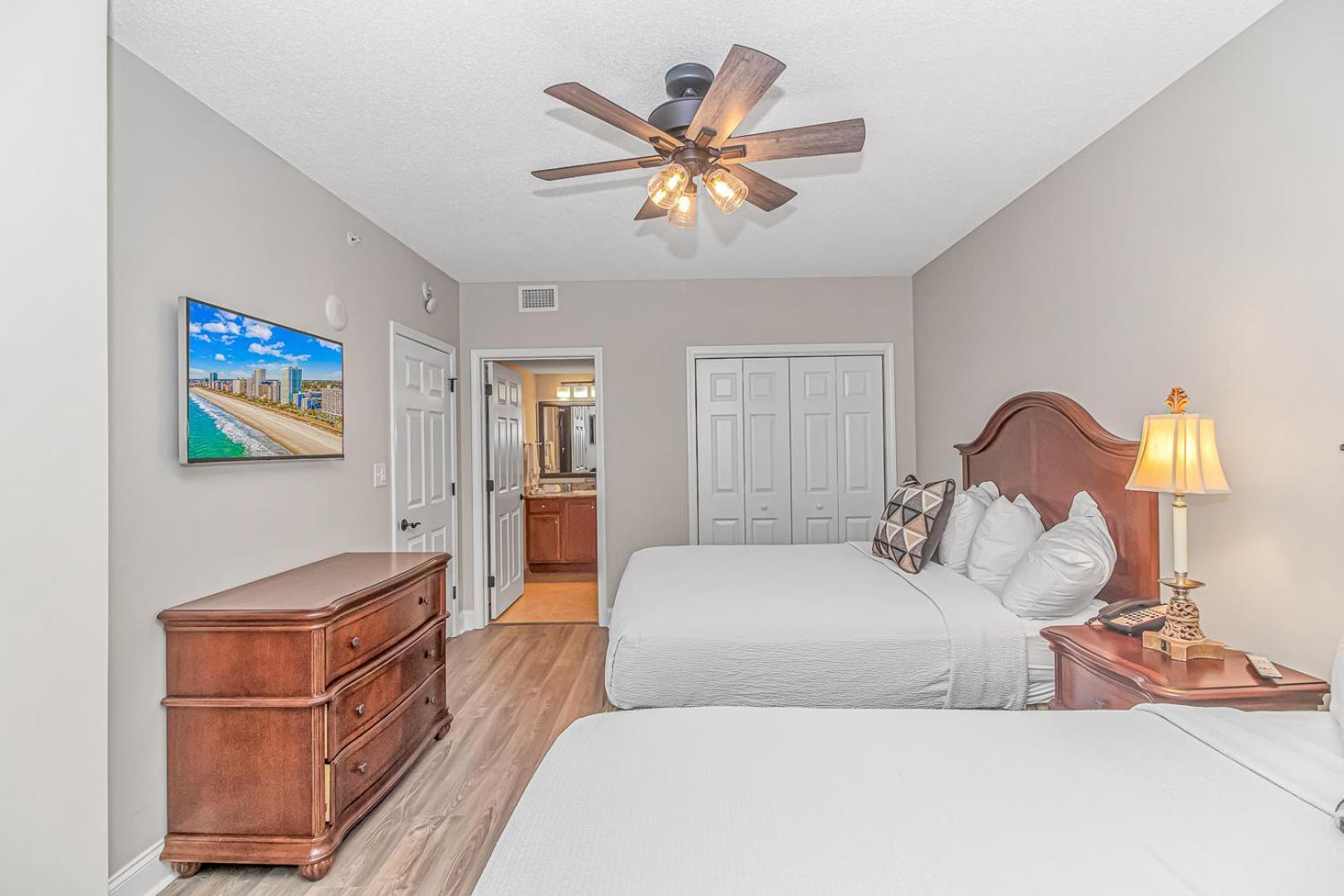 Stunning Double Balcony- Oceanfront 2 Bedroom, 2 Bath- Anderson Ocean Club 905 Миртл-Бич Экстерьер фото