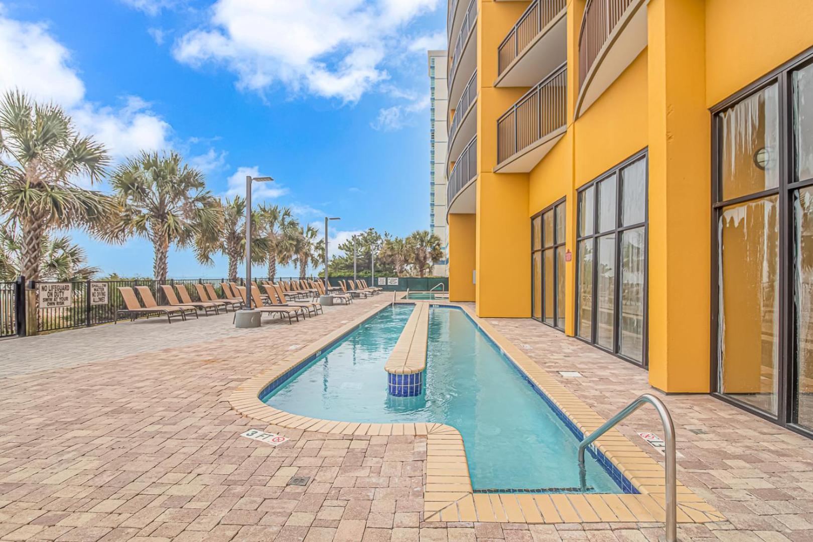 Stunning Double Balcony- Oceanfront 2 Bedroom, 2 Bath- Anderson Ocean Club 905 Миртл-Бич Экстерьер фото