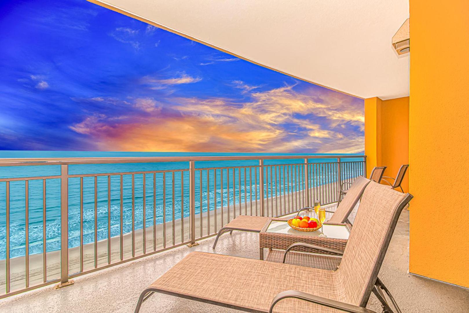 Stunning Double Balcony- Oceanfront 2 Bedroom, 2 Bath- Anderson Ocean Club 905 Миртл-Бич Экстерьер фото